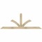 Ekena Millwork Richland Rough Sawn Timber Gable Bracket, Douglas Fir, 84"W x 31"H x 4"D x 4"F, 9/12 Pitch GBW084X31X0404RIC00RDF - alternate 1